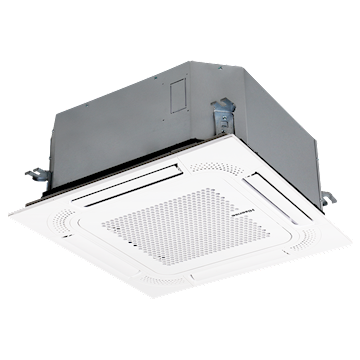 PAC/FM cassette 4-weg 60x60 binnendeel 8-serie 3,5 kW (R32) & paneel