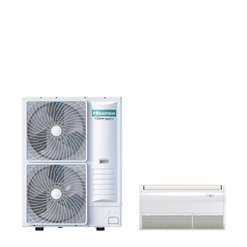 PAC SET vloer/plafond 8-serie 14 kW (R32) 400V
