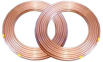 Koelleiding op rol 3/4 x 0,89 mm - rol 15,24 mtr - pr/rol