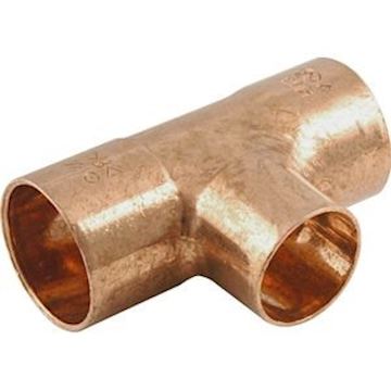 Verloop T-stuk 3/8x1/4x3/8