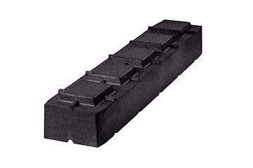 FF 600 Rubber balk HIGHBLOCK 600x190x130 pr/st