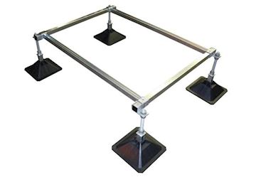 Strutfoot BASE - 1.000 mm x 1.300 mm x 250 ~ 450 mm - 700 kg