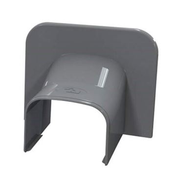 Tecnosystemi Optima Antraciet plafond eindkap 102  pr/s VPE3