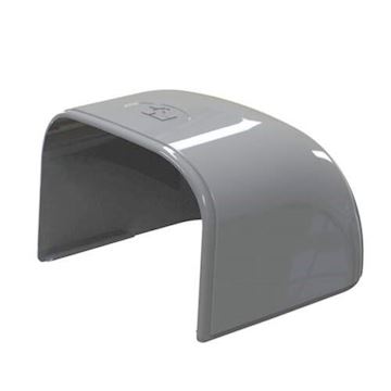 Tecnosystemi Optima Antraciet eindkap 75 - pr/st - VPE 5