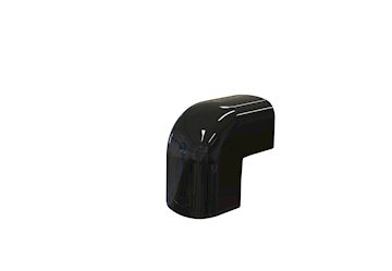 Tecnosystemi Optima Zwart buiten bocht 102 - pr/st VPE 3