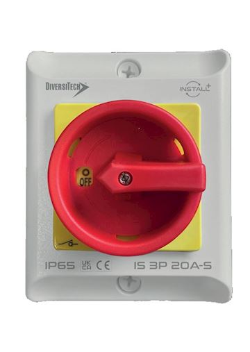 Diversitech - Werkschakelaar 3-Polig 32A