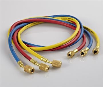 CPS - Vulslangset 5/16" 150 cm (Blauw, Geel, Rood)
